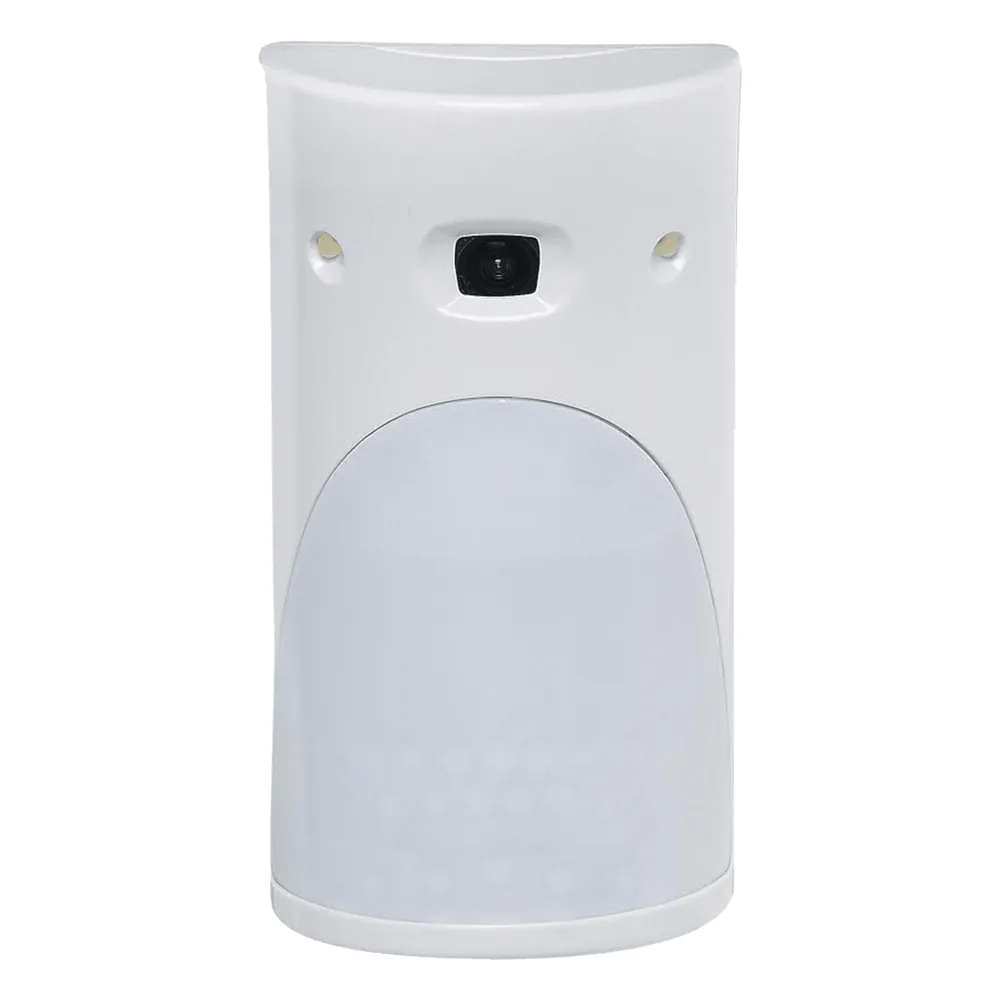 Detector de movimiento PIR con cámara integrada para verificación de video, uso interior, compatible con paneles Videofied
