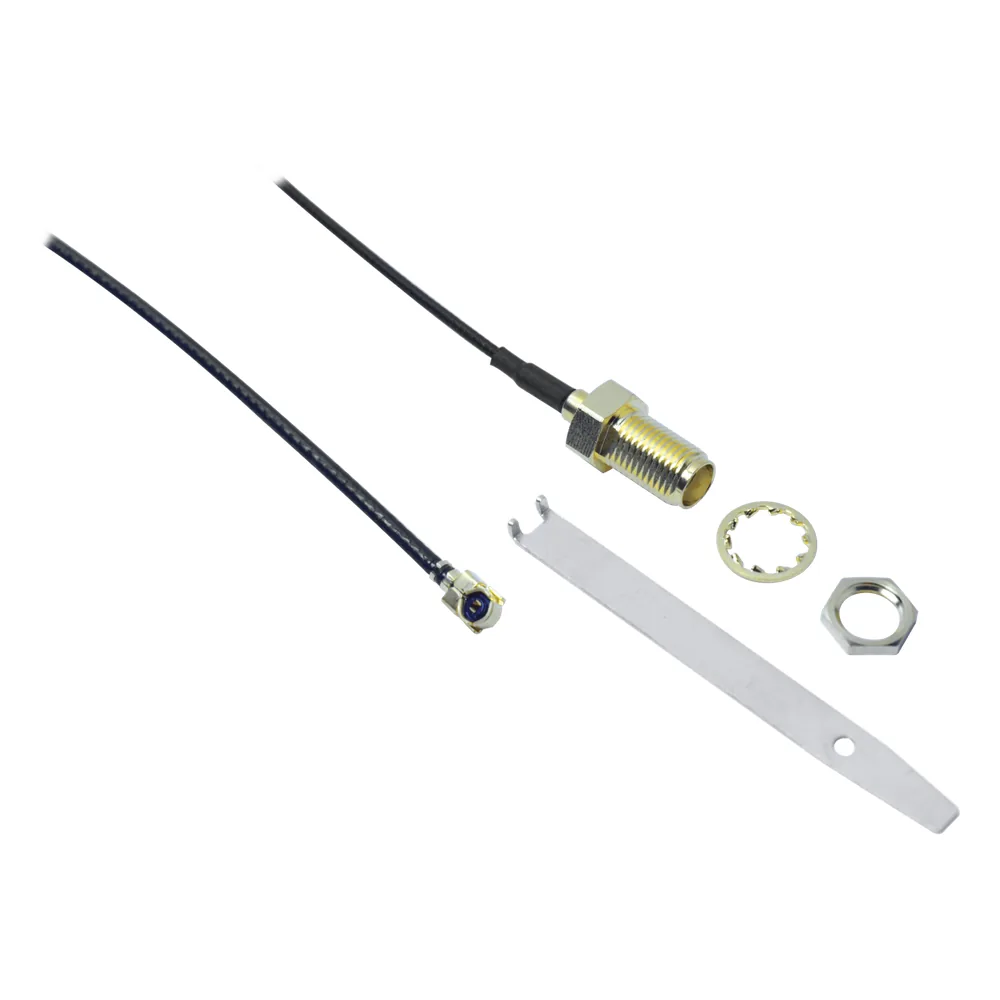 Cable adaptador U.FL a SMA para conectar comunicadores celulares a antenas externas AlarmNet
