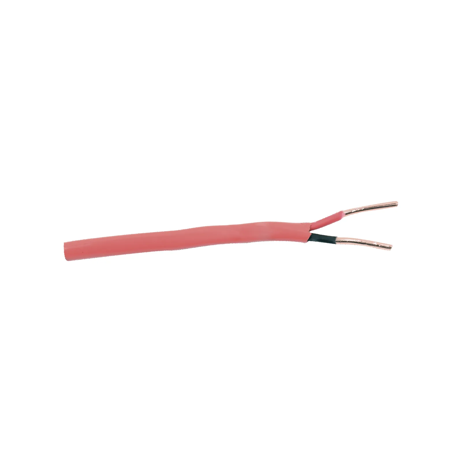 Carrete de Alambre de 305 Metros (1000 Pies) / 2x14 AWG / Riser / Tipo FPLR-CL3R / Color Rojo / Para Aplicaciones en Paneles de Detección de Incendio y Sistemas de Evacuación