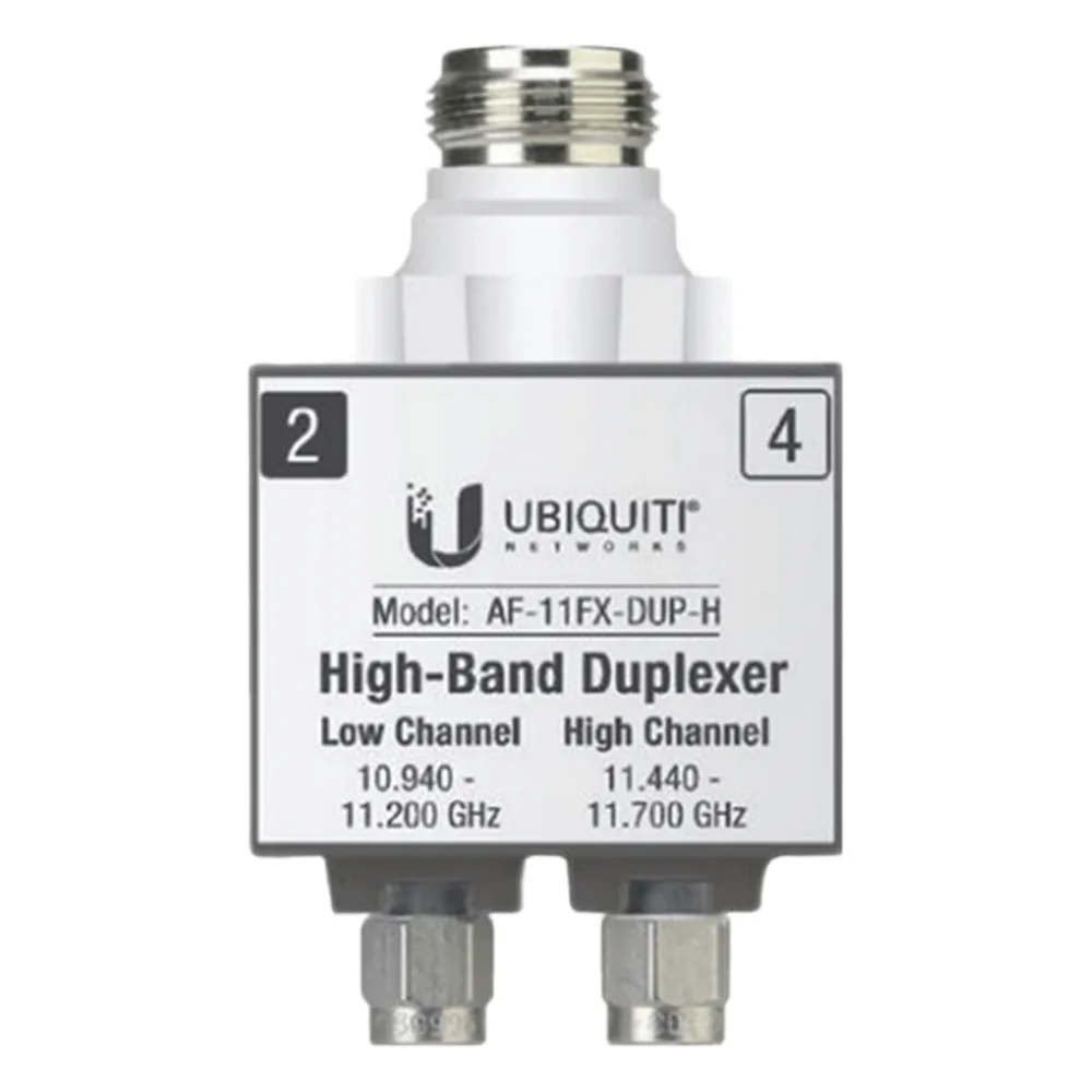 Duplexer para AF-11FX, banda licenciada de 11 GHz de banda alta (10.940-11.200 GHz y 11.440-11.700 GHz)