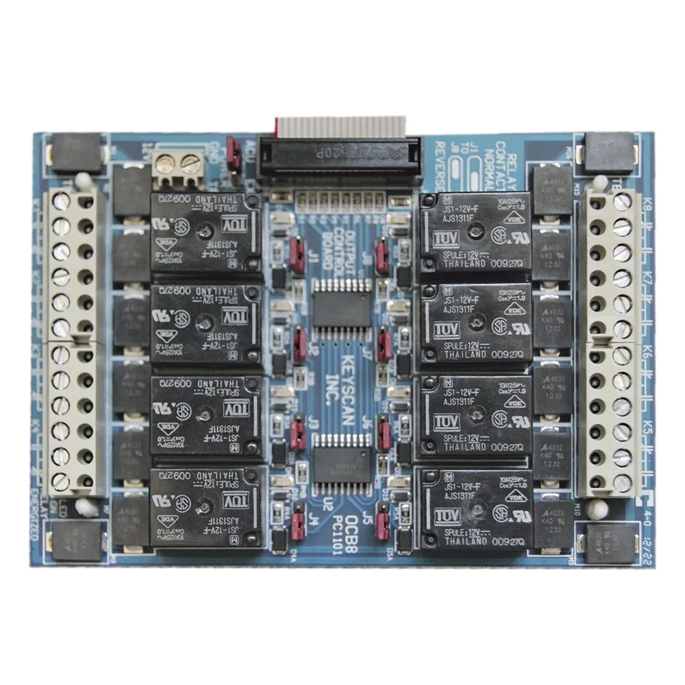 Tarjeta de relevador de 8 salidas KEYSCAN
