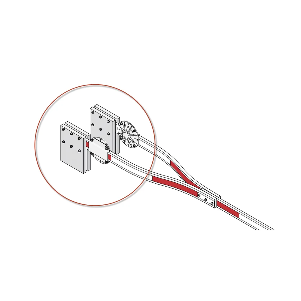 Kit de instalación para brazo de madera 1602-340