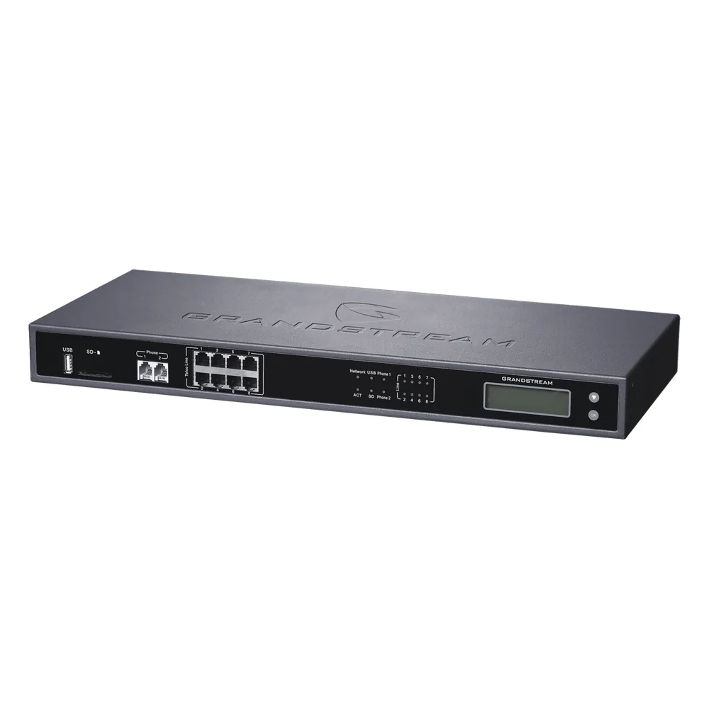 IP-PBX GS C/8 FXO, 100 Llamadas simultaneas y hasta 800 extensiones (registros SIP)