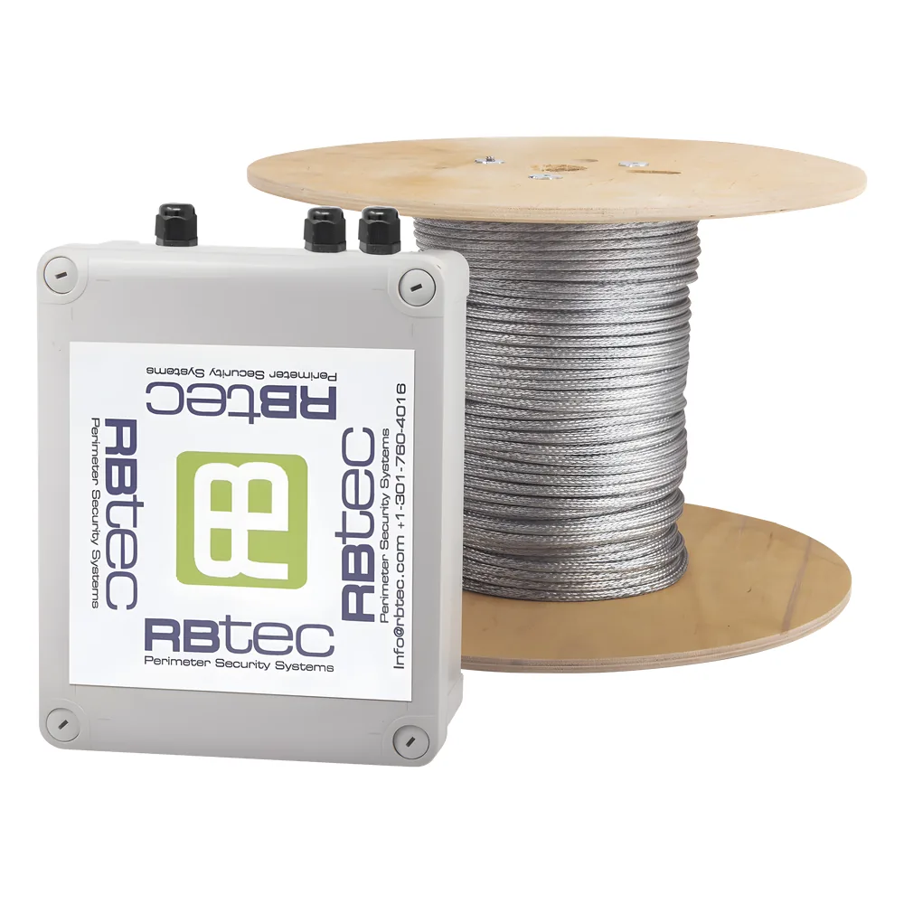 Kit de Cable Sensor Para Cercas Ciclónicas IRONCLAD / 75 METROS / 1 ZONA / Sin Falsas Alarmas por Viento / TODO Incluido