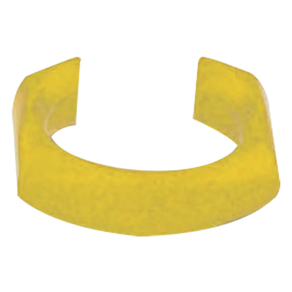 Clip de Identificación para Patch Cord Siemon, Color Amarillo, Bolsa con 25 Piezas