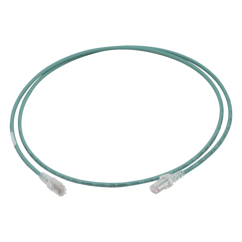 Patch Cord MC6 Modular Cat6 UTP, CM/LS0H, 1.52 Metros (5 Pies), Color Verde