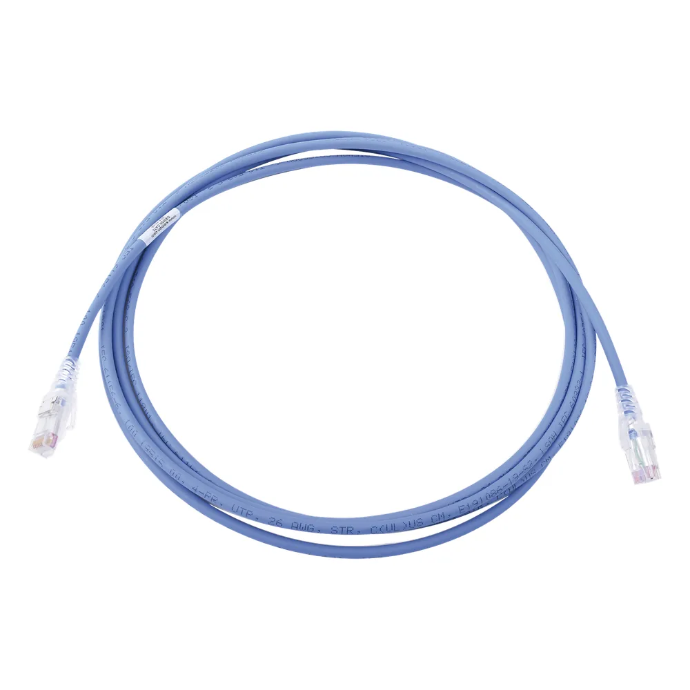 Patch Cord MC6 Modular Cat6 UTP, CM/LS0H, 3.05 Metros (10 Pies), Color Azul