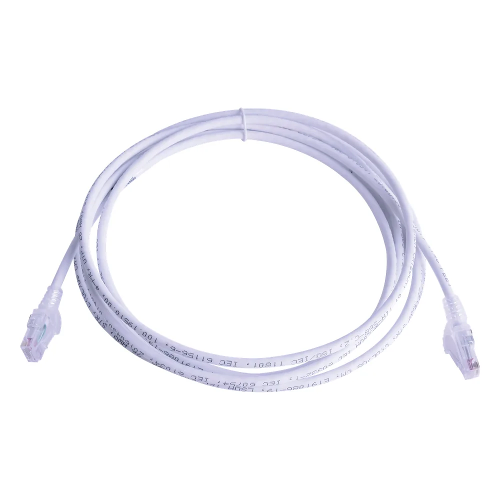 Patch Cord MC6 Modular Cat6 UTP, CM/LS0H, 4.57 Metros (15 Pies), Color Blanco