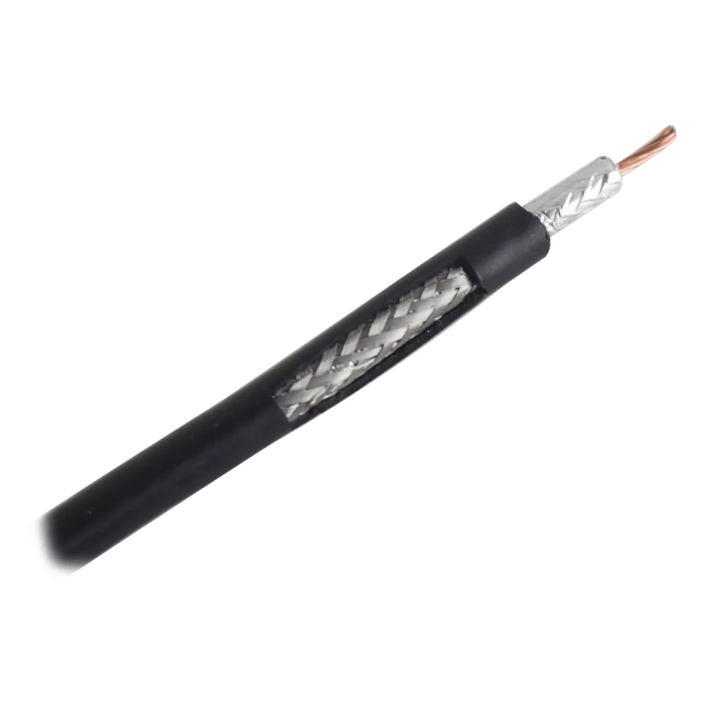 Carrete de 305 Metros (1000 Pies), Cable Coaxial Ultra Flexible LMR240UF de 50 Ohm, Conductor Central de Cobre Trenzado