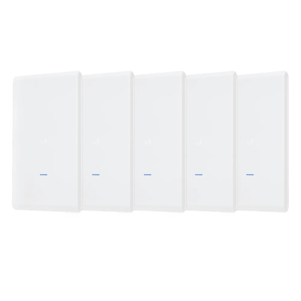 5 Access Point UniFi doble banda para exterior, antena integrada 360°; 802.11ac MIMO 3X3, hasta 250 usuarios concurrentes