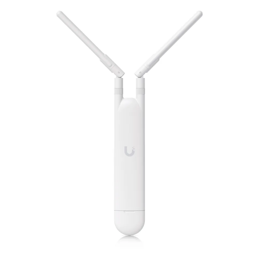 Access Point UniFi MESH para exterior 802.11ac doble banda 2.4/5 GHz, MIMO 2x2, antenas desmontables, hasta 1167 Mbps