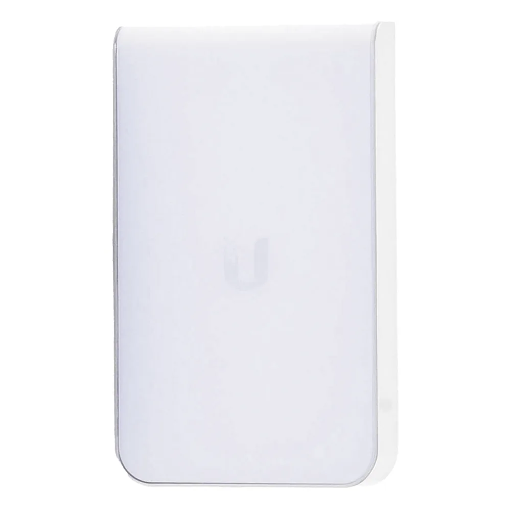 Access Point UniFI doble banda cobertura 180º, MI-MO 2x2 diseño placa de pared con dos puertos adicionales, hasta 100 usuarios Wi-Fi