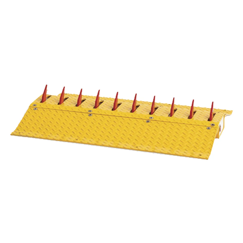 Picos poncha llantas autónomo / No requiere barrera vehicular / Para delimintar dirección de tráfico vehicular / Compatible con 1601-088 / Mide 90cm (3ft) / Fácil instalación de sobreponer
