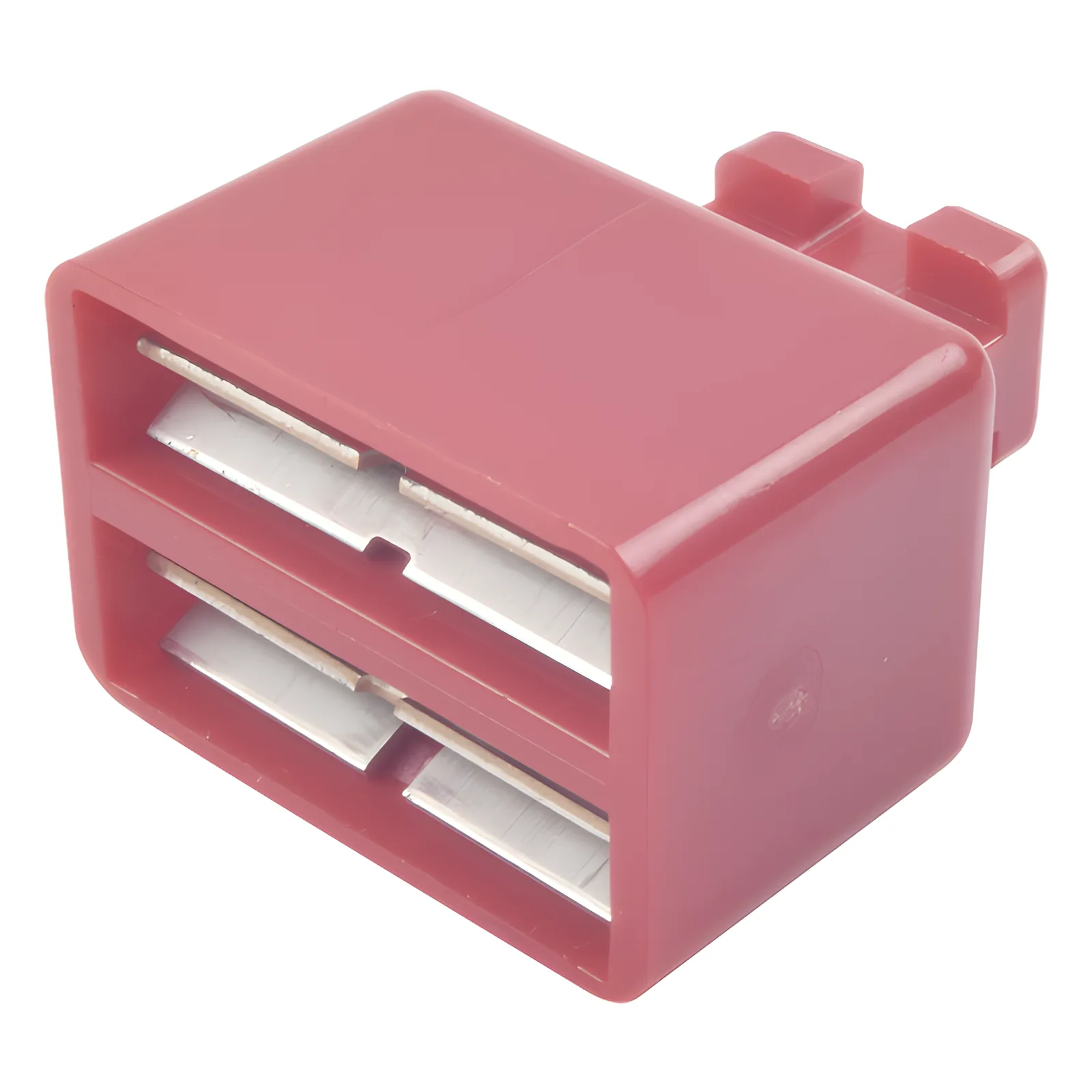 Clip de Puente, Para Uso con Regletas S66 de Siemon, de 1 par, Color Rojo