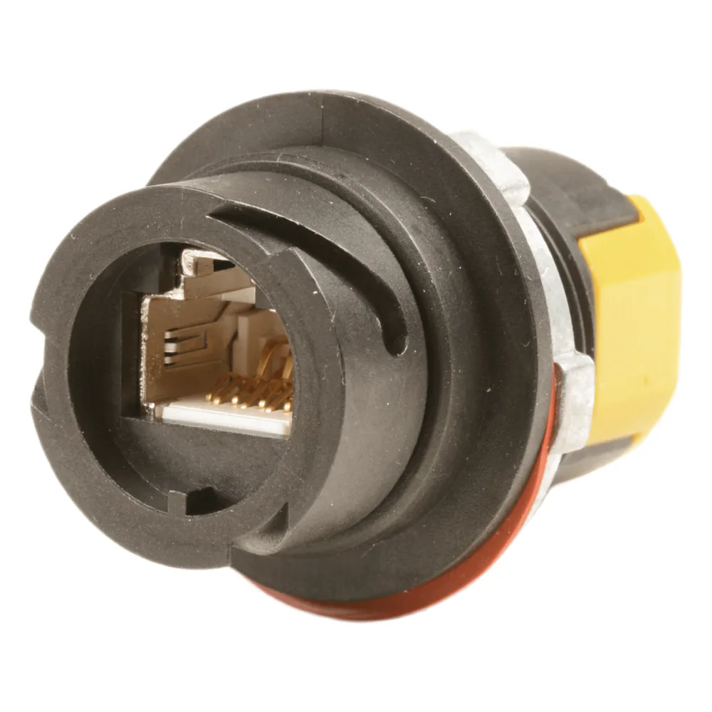 Jack Ruggedized Z-MAX, Reforzado para Uso Industrial, UTP Categoría 6