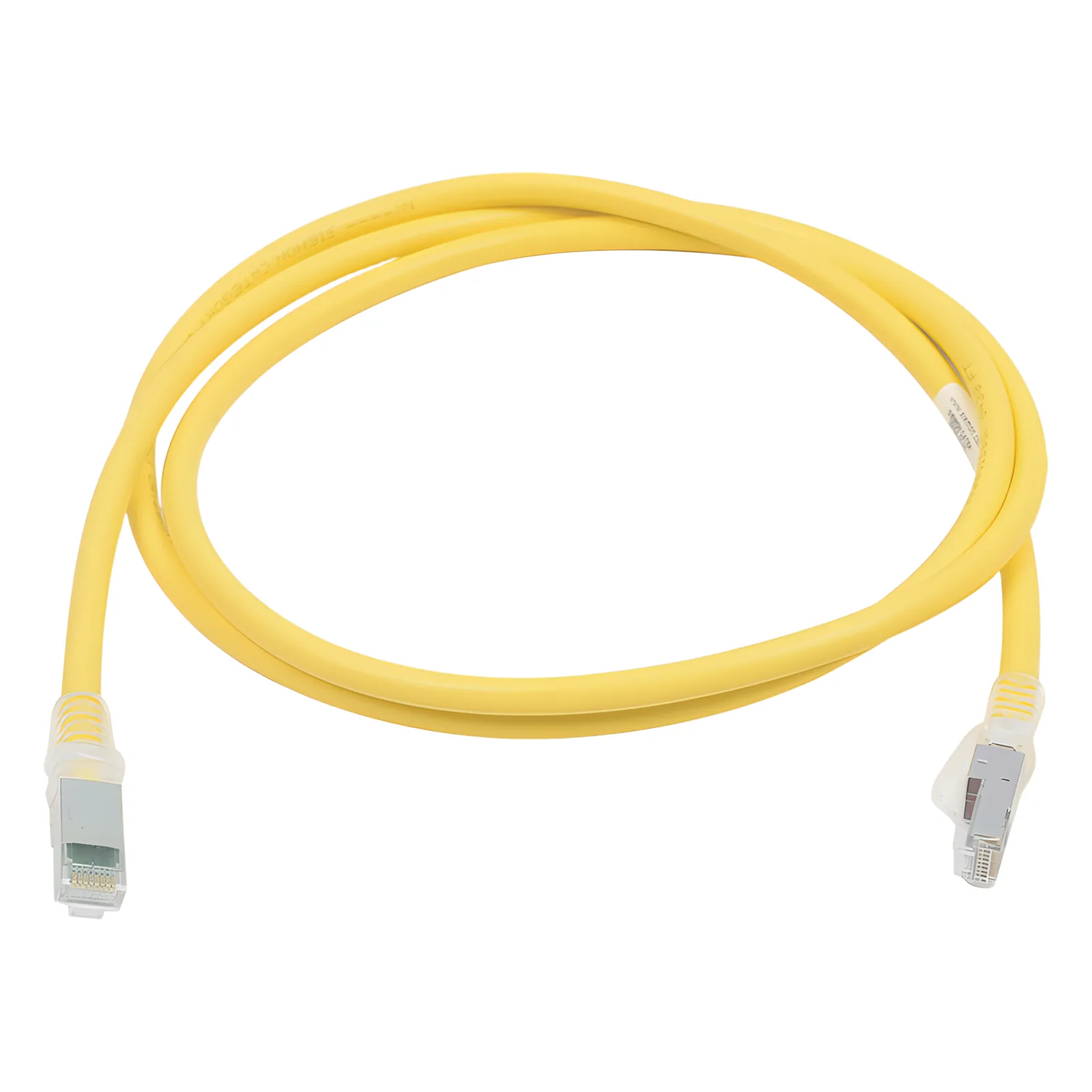 Patch Cord Z-MAX Cat6A UTP, CM, 1.52 Metros (5 Pies), Color Amarillo