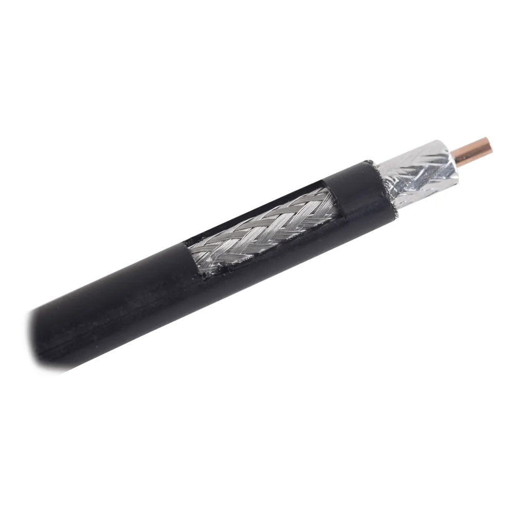Metro de Cable Coaxial RG-8 LMRLW400 de Baja pérdida, 50 Ohms