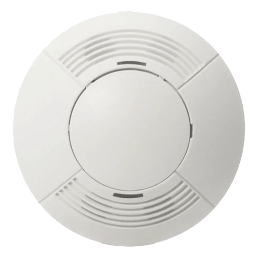 Sensor de ocupación ultrasónico de montaje en techo con cobertura de 186 m² y campo de visión de 360°, autoadaptable, para sistemas de control de iluminación Lutron
