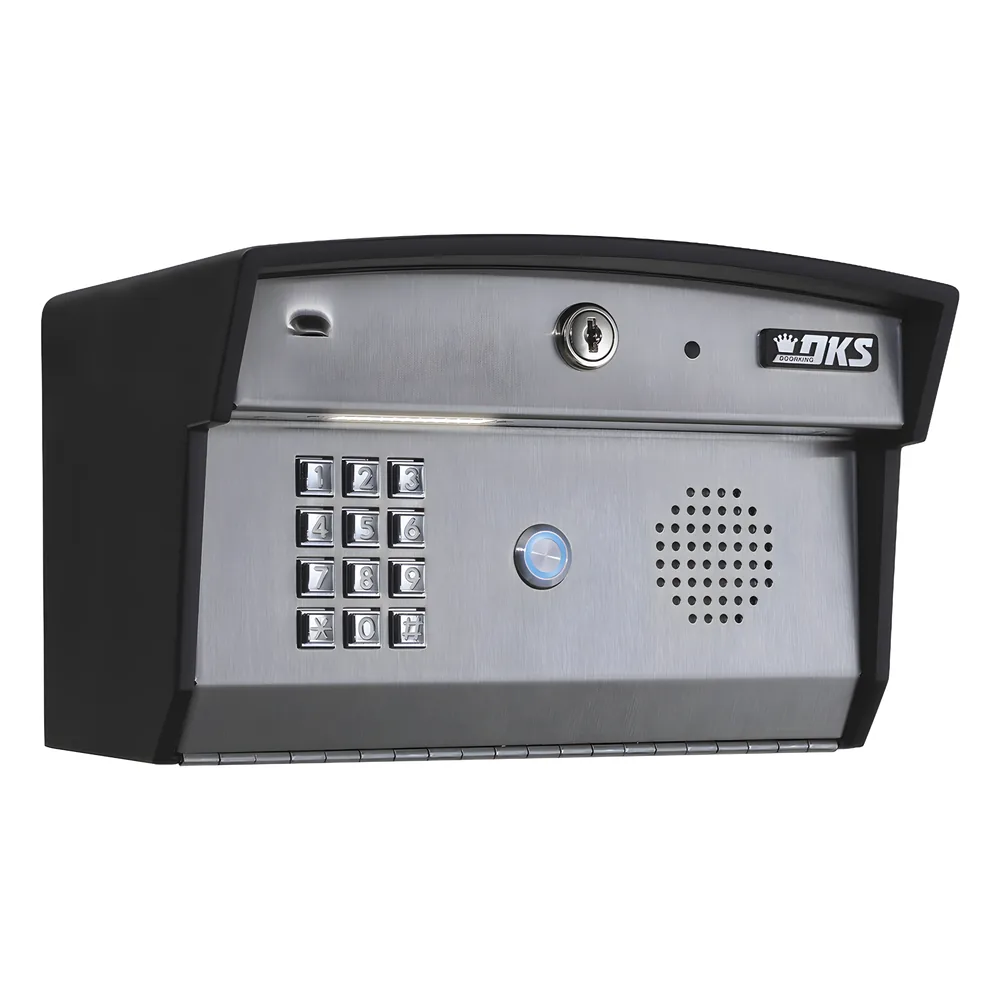 Control de acceso con audioportero integrado en gabinete para sobreponer