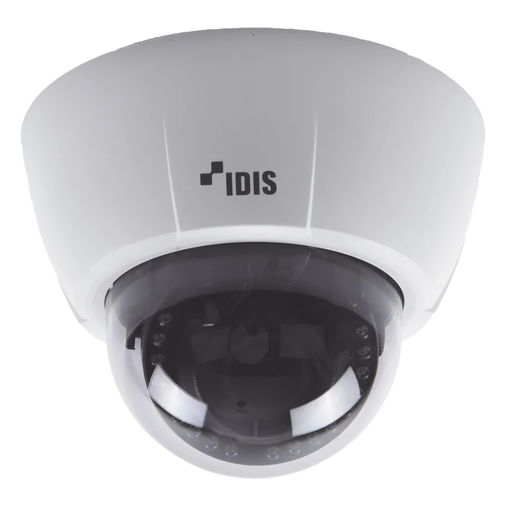 Cámara Domo IP 3 MP | Lente Varifical 3.3 - 10 mm | IR 20 m | PoE | Entrada y Salida de Alarma | Interior | Micro SD | Audio de Dos Vías