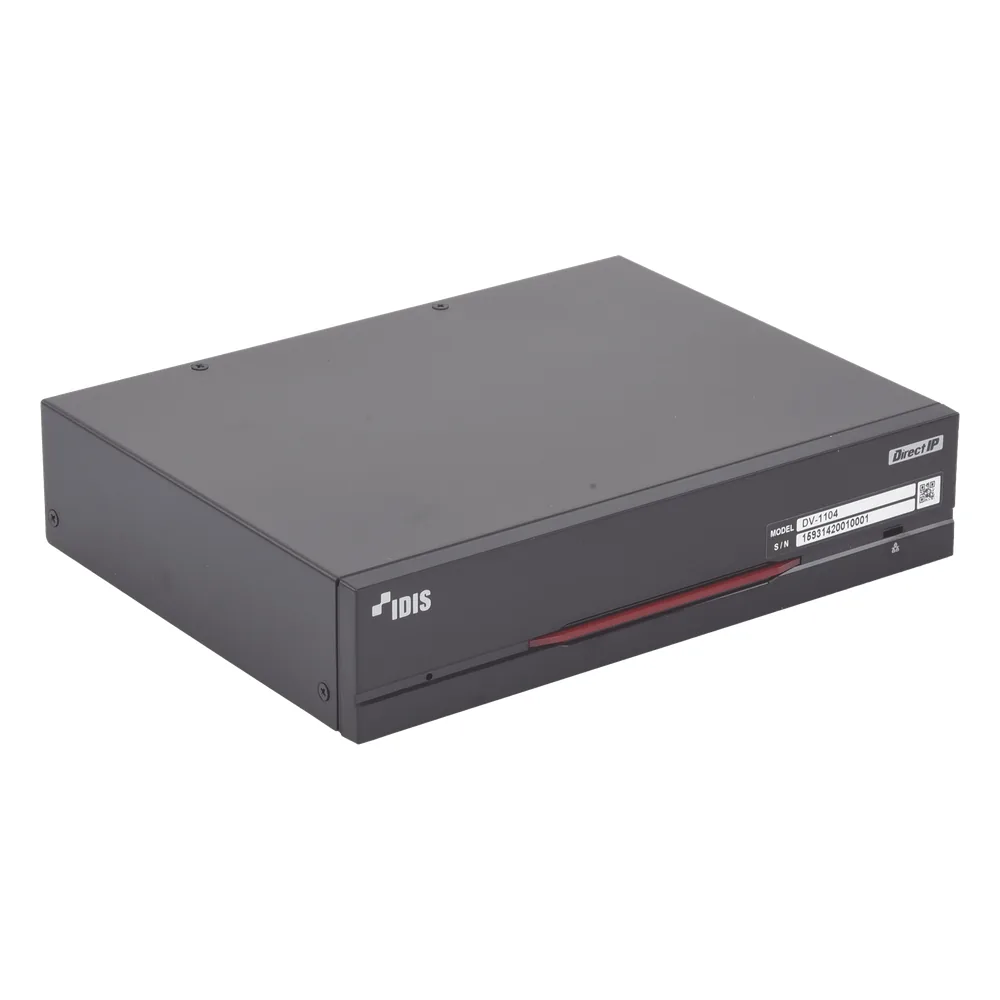 Caja de analíticos IDIS de video en RED: Mapa de Calor, Conteo de Personas y Control de Filas mas analizador de analiticos incluido (Requiere NVRS IDIS Series DR63xx, 23xx)