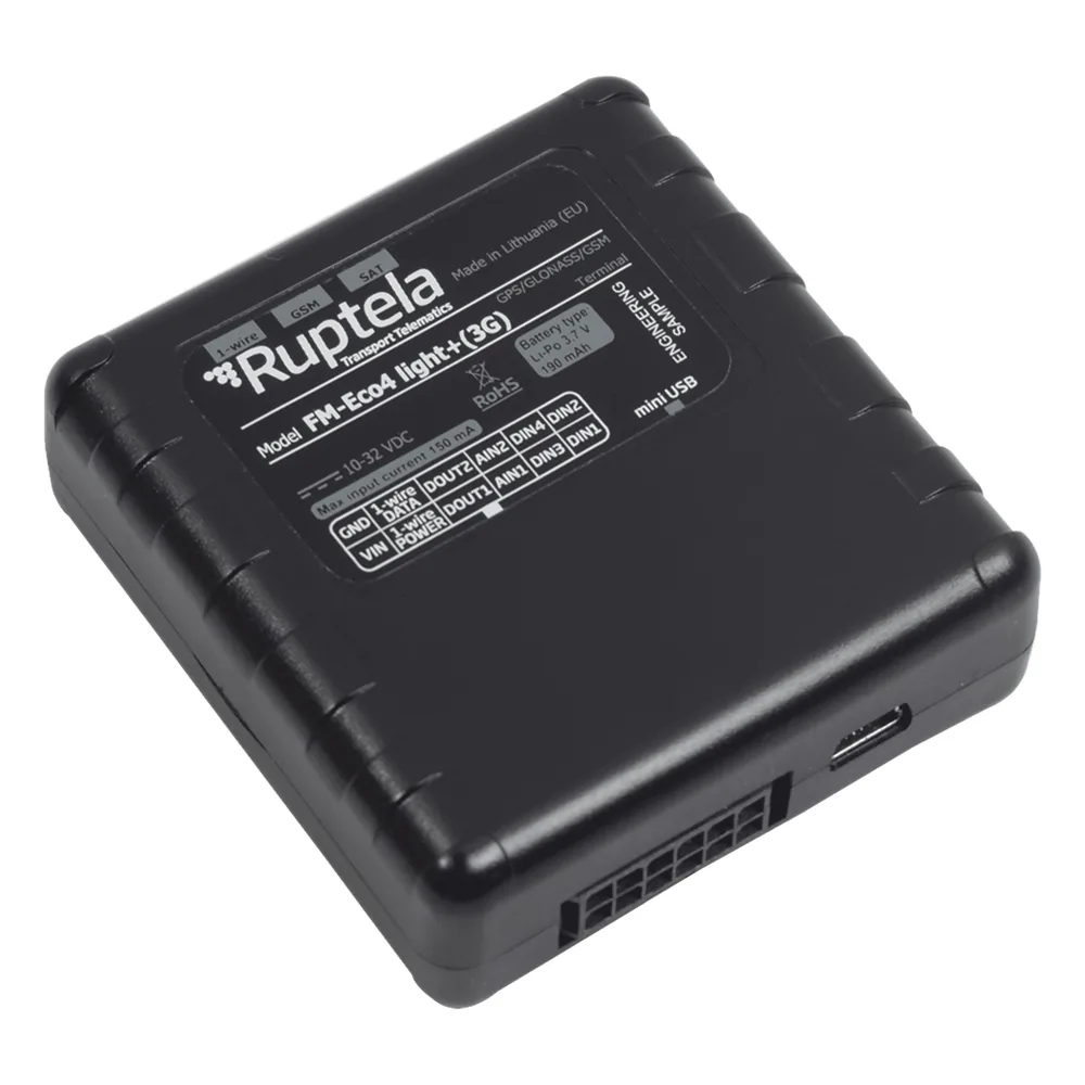 Localizador Vehicular 3G Compatible con GPS, GLONASS y GALILEO