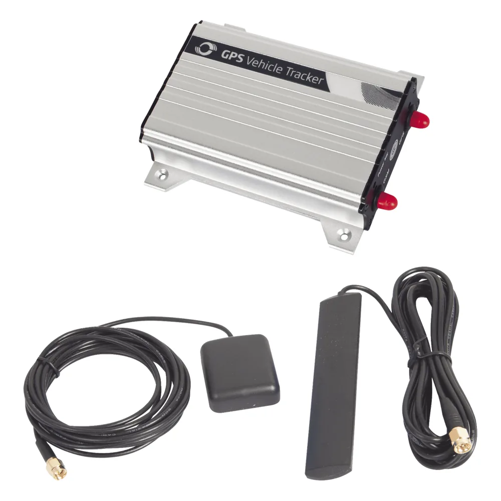 Robusto y Confiable Localizador Vehicular 3G Con Antenas Externas, múltiples entradas y salidas (opción para audio bidireccional y cámara fotográfica), Carcasa de Aluminio para Lugares Con Altas Temperaturas.