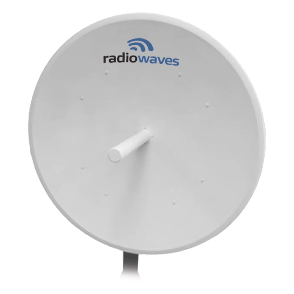 Antena direccional, Dimensiones (4 ft), 5.25-5.85 GHz, 2 Conectores N-hembra, Ganancia 35dBi, Montaje incluido