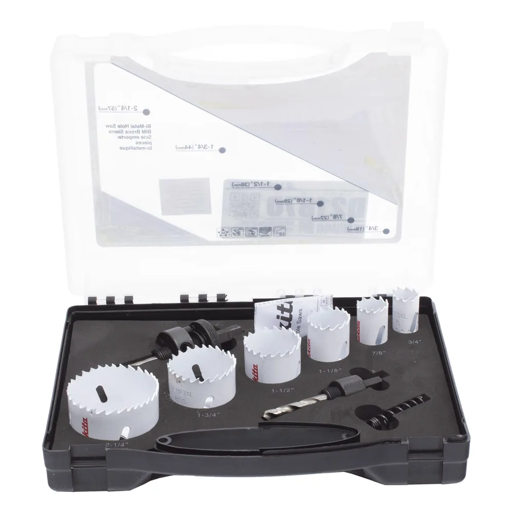 Kit Broca Sierra (5/8" - 2"), 6 Piezas