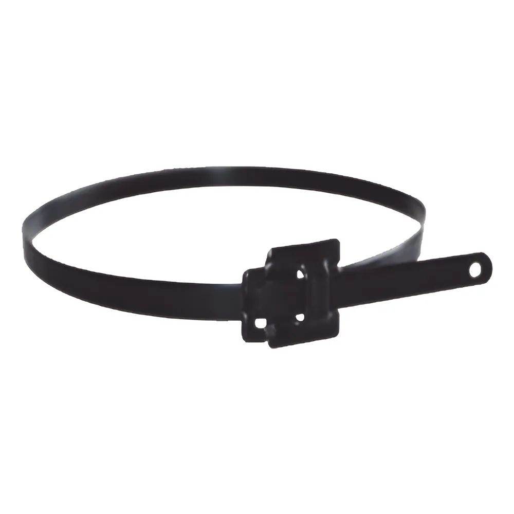Cincho de acero inoxidable reusable de 9.5mm x 457mm (50pzs)